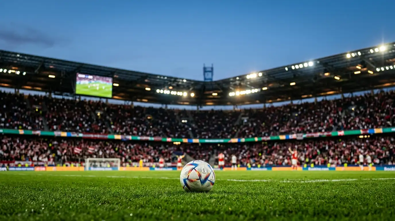 Spieler des ÖFB-Teams beim Aufwärmen vor dem WM-2026-Sechzehntelfinale gegen Spanien
