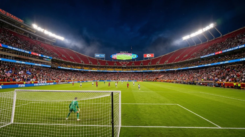 Arrowhead Stadium in Kansas City, Spielort von Algerien vs. Österreich bei der WM 2026