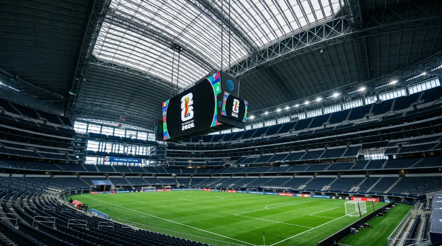 AT&T Stadium in Dallas, Spielort von Argentinien vs. Österreich bei der WM 2026