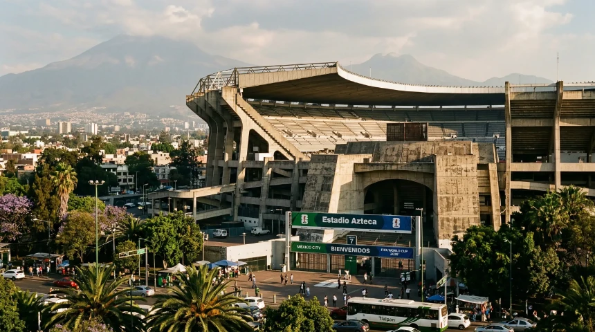 Estadio Azteca in Mexiko-Stadt, Eröffnungsstadion der WM 2026